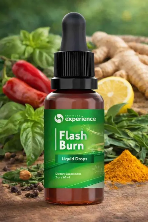 Flash Burn liquid weight loss supplement official bottle